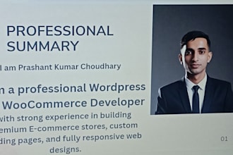 build a premium wordpress website and ecommerce store