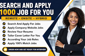 search and apply 1000 jobs for you with targeted job applications