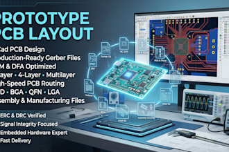 do prototype pcb design kicad design and fabrication ready manufacturing files