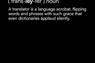 translate any document you wish to translate
