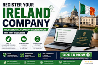 register your ireland company for non residents professionally