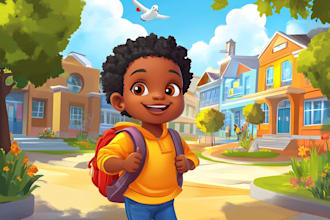 be your children picture book illustrator and children