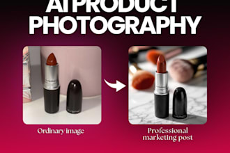 do custom ai product photography for your brand