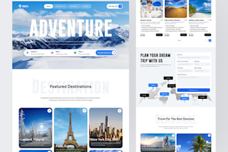 build a hotel booking, taxi booking, tour and travel agency website in wordpres