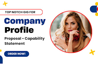 write company profile business proposal capability statement nonprofit documents