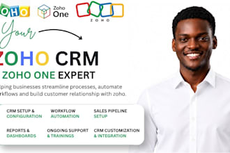 setup zoho CRM and zoho one automation