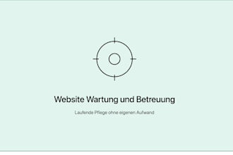 website wartung und laufende betreuung