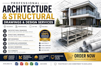 design architectural and structural drawings