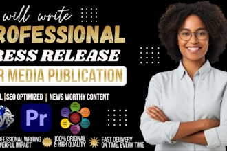 write a startup press release for media publication