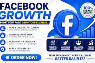 grow your facebook page organically to gain followers