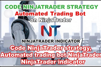 code ninjatrader strategy, nt8 automated trading bot and ninjatrader indicator