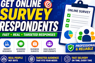 get online survey respondents for your online survey and market research needs