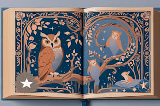craft unique illustrated book covers for self publishers