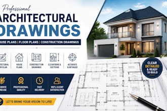 draw architect, house plans, floor plan, architectural and construction drawing