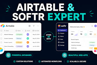 be your airtable and softr expert