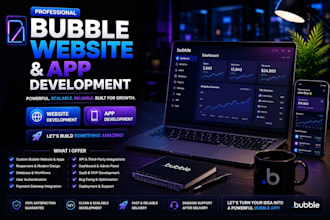 create bubble io website, saas app mvp, bubble developer, bubble io, bubble app