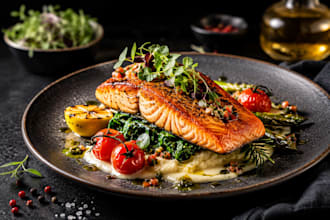 do custom recipes and professional food photography restaurants and food brands
