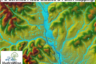 provide certified fema flood studies and no rise analysis and site civil design