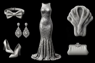 do realistic 3d second life clothing garment 3d rigging marvelous designer, mesh