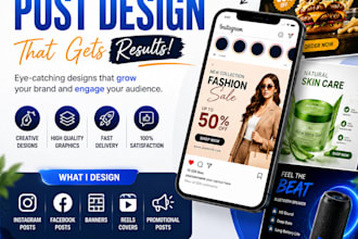 design facebook and instagram post