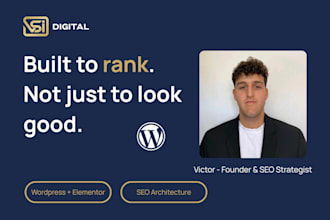 build your SEO first wordpress website for spanish market