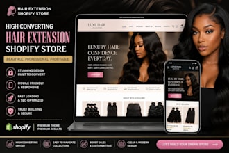 hair extension hair website hair extension store shopify store beauty website