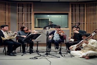 record professional brass, violin, viola, erhu, and sitar for any music style
