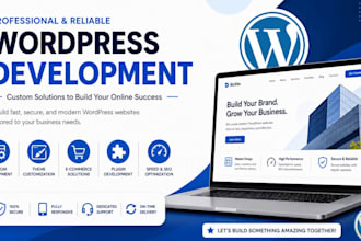 build a wordpress website with elementor