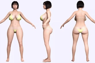 haeled 3d,nsfw metahuman,sfw body realistic skin,cc4,daz3d,vam face morph,rig 3d