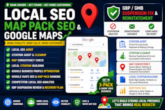 do local SEO local citation audit google map nap consistency gbp suspension