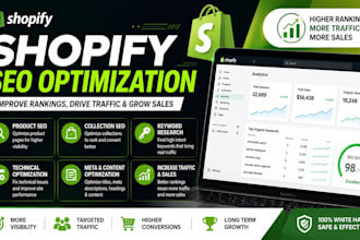 optimize shopify product SEO for better search rankings