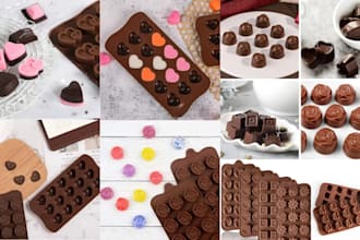design custom 3d silicone mold for resin, soap, candle, chocolate stl step files