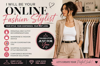be your fashion stylist for any ocassion and event