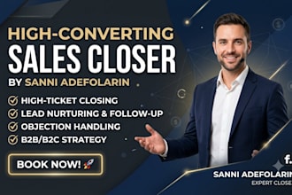be sales closer b2b sales representative commission based cold caller