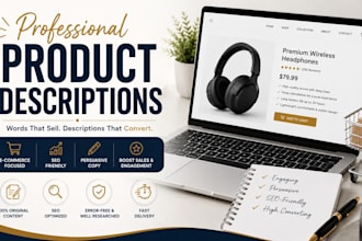 write compelling SEO product descriptions