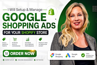 setup and manage google shopping ads for your shopify store