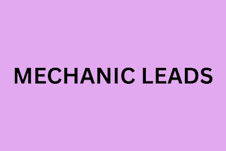 mechanic leads, mechanic marketing