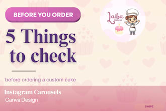 design aesthetic instagram posts and carousels in canva