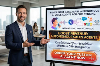 build autonomous ai voice agents for CRM syncing