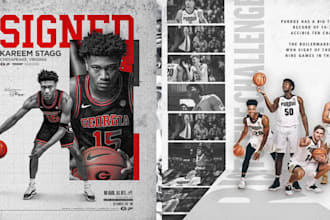 design custom football flyer, basketball, boxing sports flyer, cricket poster