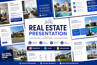 design winning real estate architecture  ppt property listing construction deck