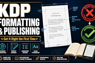 publish book on amazon KDP, book formatting, amazon KDP book publishing