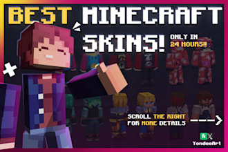 create custom minecraft skin for you