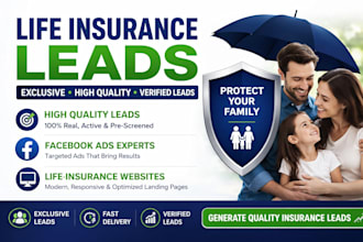 life insurance leads facebook ads life insurance website leads insurance leads
