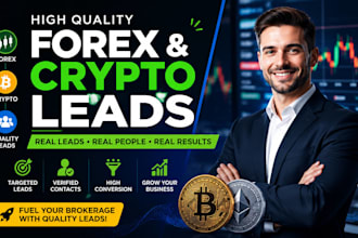 provide you unlimited crypto leads