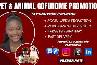 promote your pet and animal medical fundraising campaign