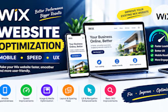 optimize wix website for mobile, speed and user experience