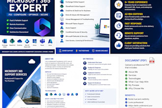 provide microsoft 365 and azure administration and support