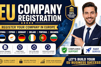 register company in portugal, ireland, cyprus, estonia, lithuania, malta, eu