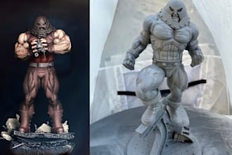 3d print and paint custom warhammer miniatures, dnd and action figures